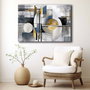Wallity Cuadro Decorativo en Lienzo Multicolor 70 x 100 cm